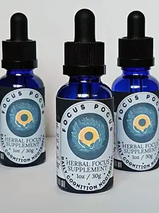 Focus Pocus Herbal Focus Tincture in MCT Oil for Daily Motivation Boosting. Our Proprietary CB1 Antagonist Blend. A Dietary supplement for Fitness, Motivation, Metabolism, and More! Dietary