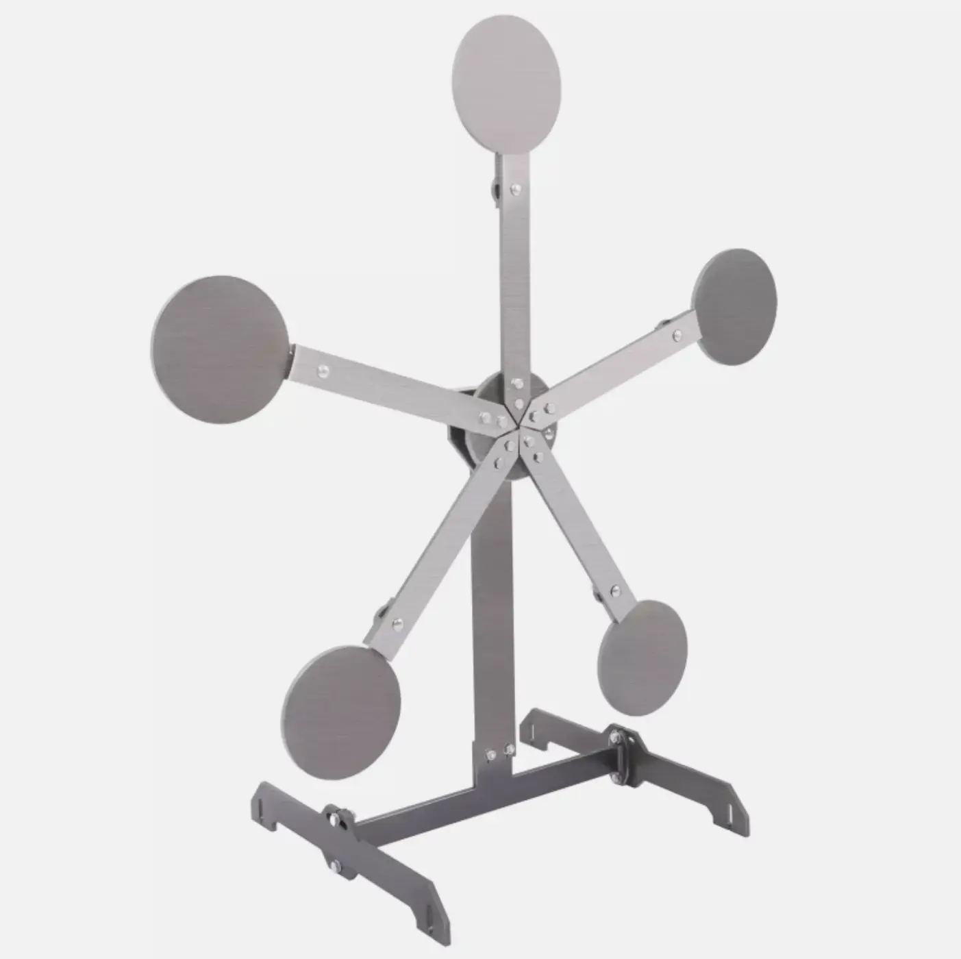 Metal 8" inch Portable Reactive Steel Shooting Target, No Welding