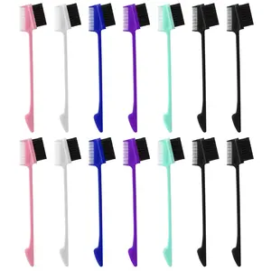 3-in-1 hairline comb  double-sided  rat-tail comb  detangling comb and women’s natural-style eyebrow comb