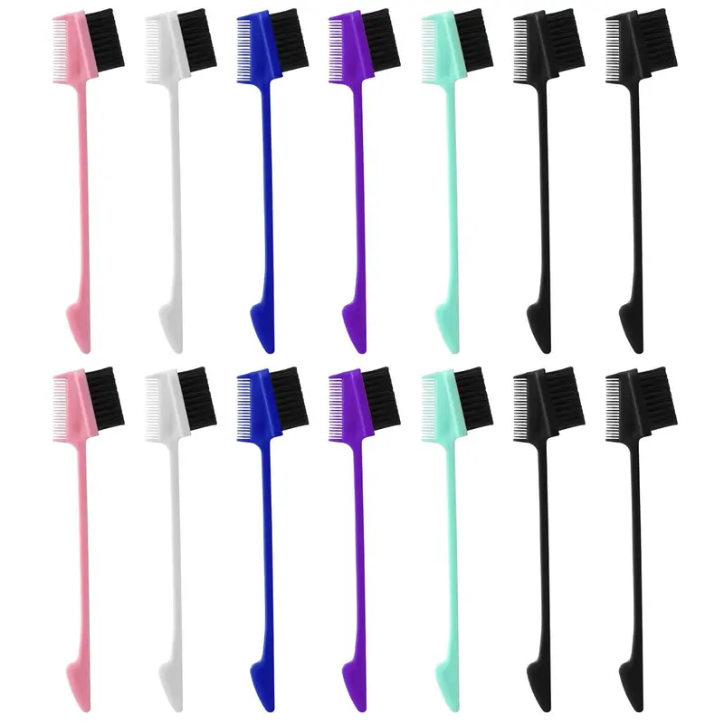 3-in-1 hairline comb  double-sided  rat-tail comb  detangling comb and women’s natural-style eyebrow comb