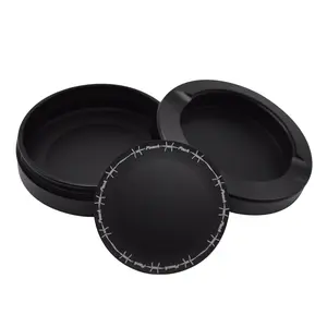 Pouch Pack Metal Container for Pouch and EDC Storage | Moisture Resistant Aluminum Container | Laser Engraved | Single and Dual Compartment Styles