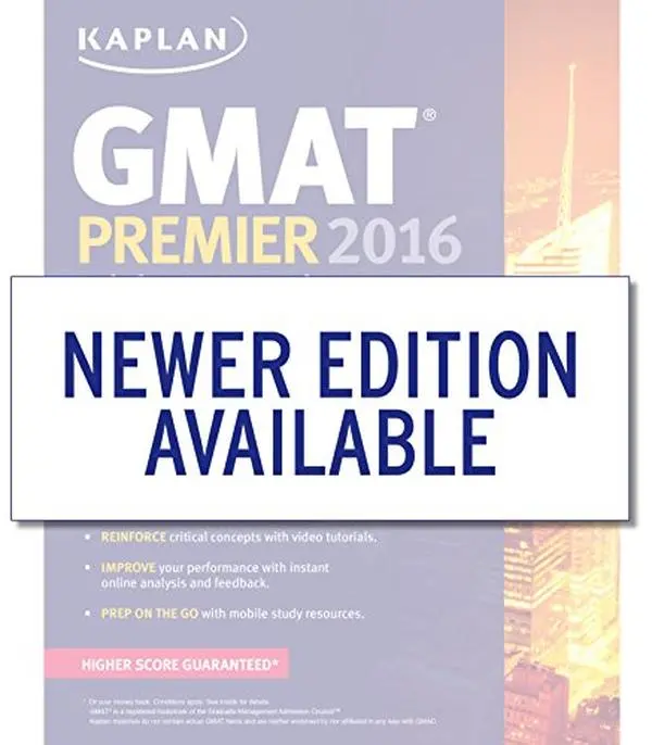 USED-Kaplan GMAT Premier 2016 with 6 Practice Tests: Book + Online + DVD + Mobile (Kaplan Test Prep) by Kaplan (Paperback)