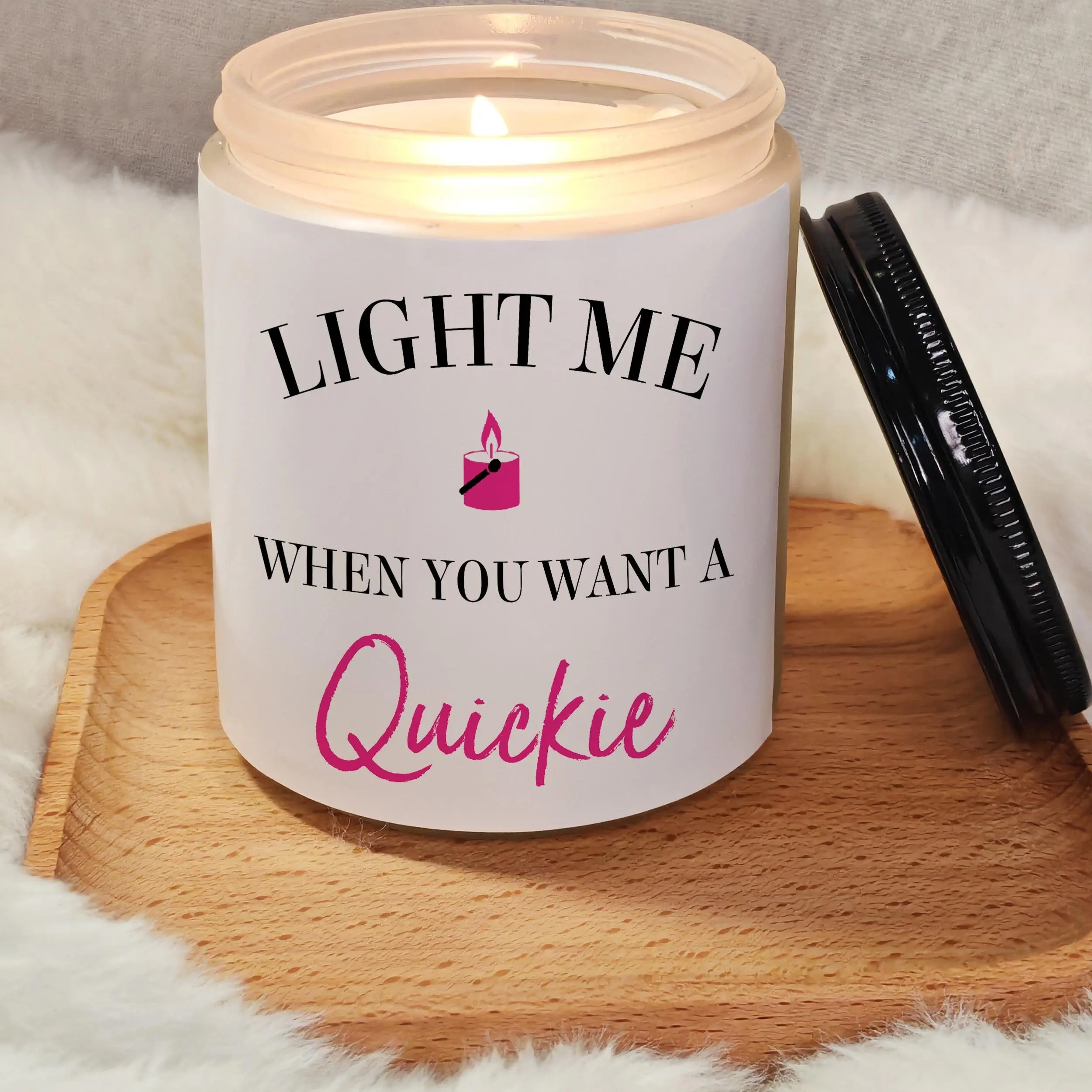 Custom Valentine's Day Gift/Meaningful Gift for Him/Cute Candles/Personalized Valentines Candles/Woman Candle/Valentines Gifts for Her Funny/Funny Valentine's Gift/Gag Gifts for Boyfriend/Rude Candles for Him/Joke Gift/Custom Valentine's Day Gift