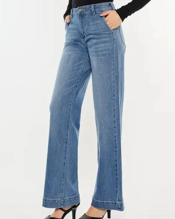 KanCan  High Rise Hemmed jeans