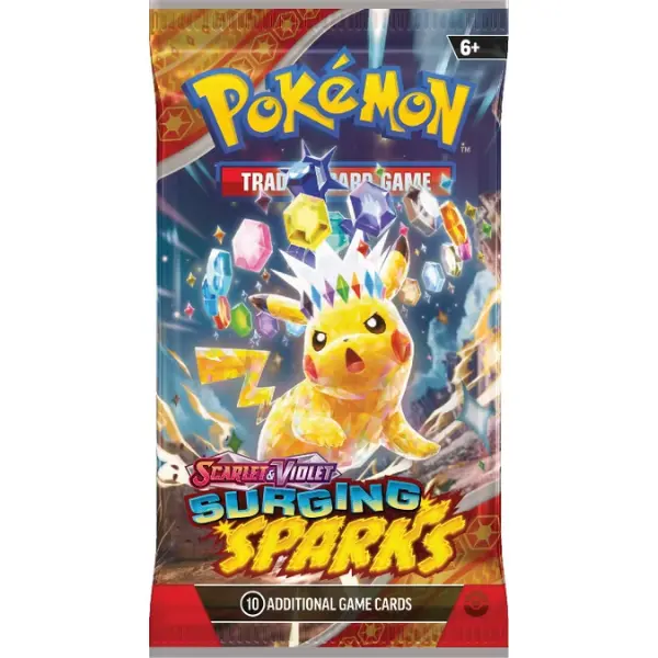 10 x Pokémon Surging Sparks Booster Packs  