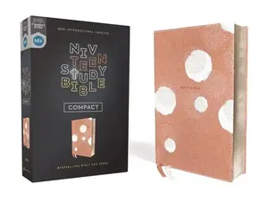 NIV, Teen Study Bible (For Life Issues You Face Every Day), Compact, Leathersoft, Peach, Comfort Print by Lawrence O. Richards | | Sue W. Richards | | Zondervan [Leatherbound Book]