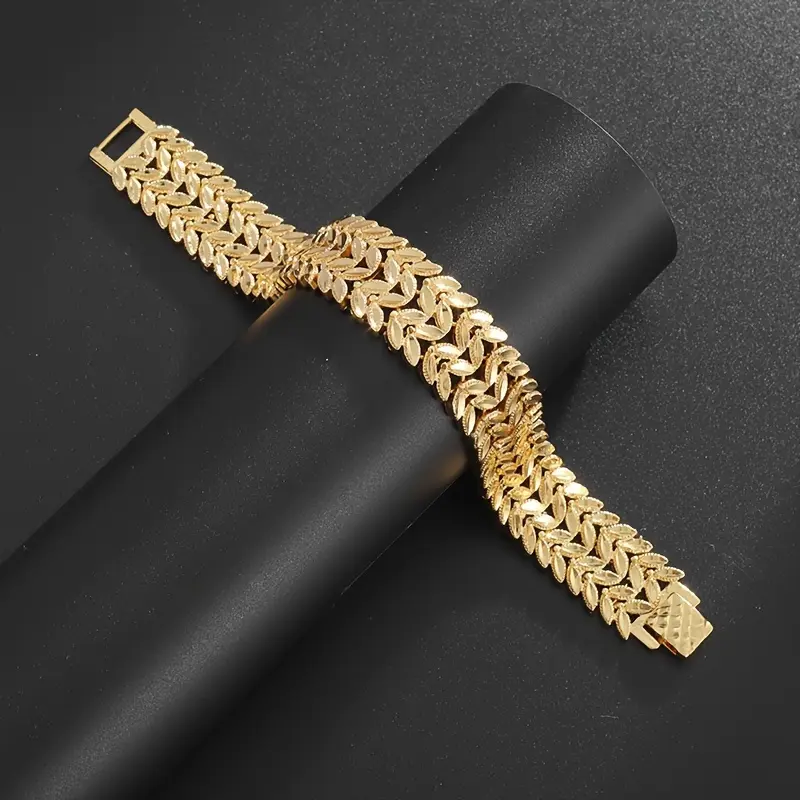 Stackable Alloy Couple's Bracelet, Fashionable Wrist Jewelry for Men and Women, Ideal Holiday Gift, Stackable Bracelet, Cuban Bracelets