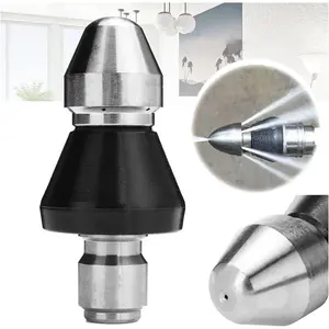 2023 Sewer Cleaning Tool High- Nozzle, Drain Augers, Sewer Pipe Dredging And Cleaning Tools for Pipe Unclogging - Drain Clog Remover | Hair Clog Remover | Toilet Clog Remover (A)
