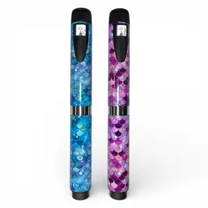 Mermaid Scale Wrapped Peppy Peptide Pen- for Peptides