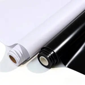 Waterproof PVC Pearl Film Wallpaper, Self-Adhesive Wardrobe Kitchen Wall Stickers, High Gloss Finish, Easy DIY Installation