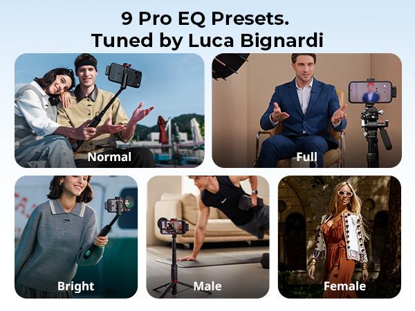 SmallRig S70-C2 Wireless Microphone with USB-C Adapter for Phones (Black)