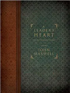 USED-A Leader's Heart: 365-Day Devotional Journal by Maxwell, John C. (Hardcover)