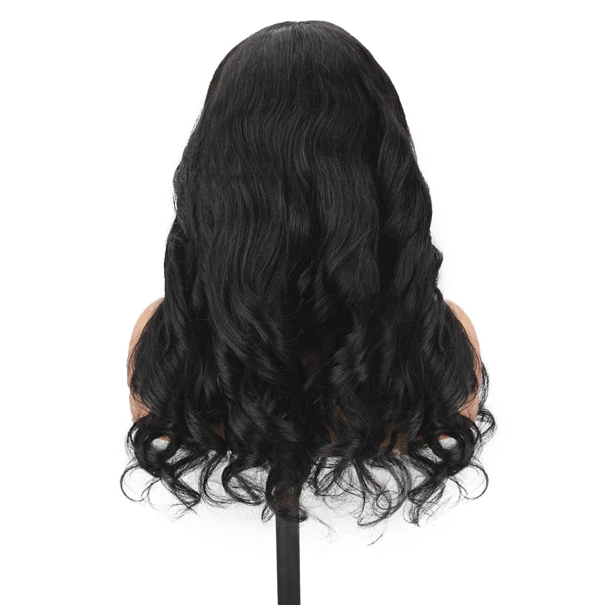 [NEW IN]Tahikie 2x4 Loose Body Front Lace Human Hair Wigs With Bangs 180% Density Frontal Wigs With Drawstring One-Step Closure Wear and Go Glueless Wigs 100% Brazilian Virgin Human Hair Wigs for Women #TikTokShopHolidayHau