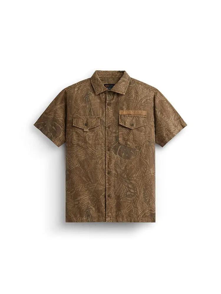 BOTANIC JUNGLE CAMO SS SHIRT