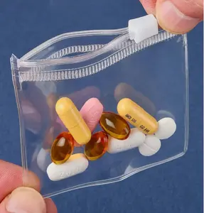 10pcs Reusable Medicine Storages Bag,Zipper Medicine Bag Set, Medicine Storages Bag,Lure Bag Jewelry Storage Bag Self-Sealing Drug Storage Device,Travel Accessories