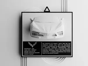 Chevrolet Corvette C8 – 3D Printed American Supercar