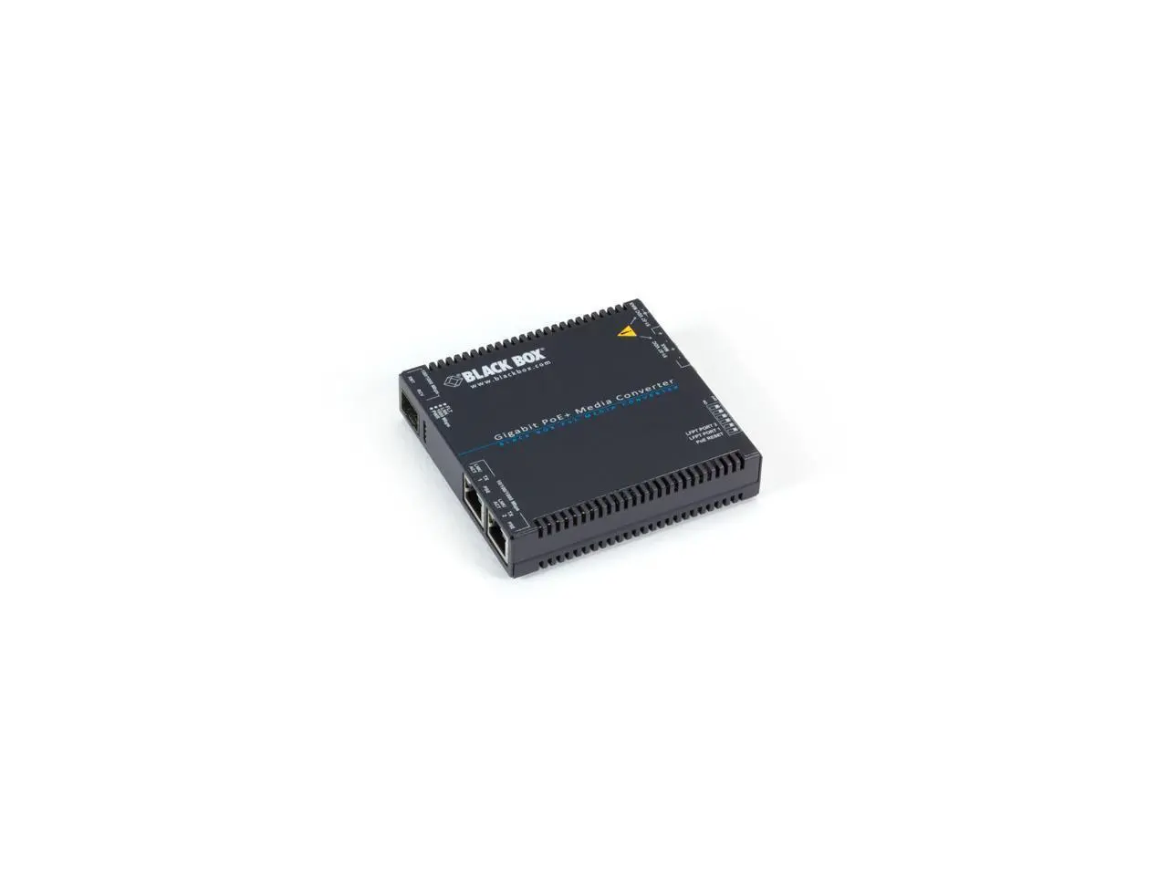 Gigabit PoE+ Media Converter, 10/100/1000BASE-T to SFP Gigabit PoE+ Media Converter, 10/100/1000BASE-T to SFP