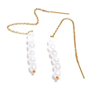 Blaze Drop Earrings – Hypoallergenic Non Tarnish Gold Plated Jewelry