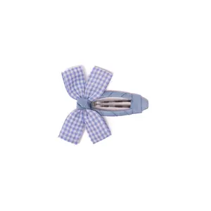 Fabric Butterfly Hair Clip – Plaid