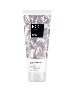 IGK COLOR DEPOSITING HAIR MASK | Conditioning + Hydrate + Shine | Color Intensity + Hydration + Smoothness | Vegan + Cruelty Free | 180ml | 6 oz
