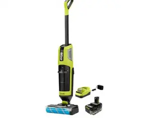 ONEAND HP 18V Cordless SWIFTCLEAN Wet/Dry Stick Mop & Vacuum Kit, Cordless Stick Vacuums, Wet Dry Cleaner with 4.0 AH Battery, Wet Dry Vacuum Cleaner