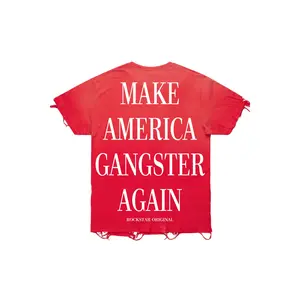 Drako Red Oversized Graphic T-Shirt