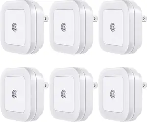 6-Pack Motion Sensor Night Lights: Plug-in, Auto Illumination for Indoor Spaces