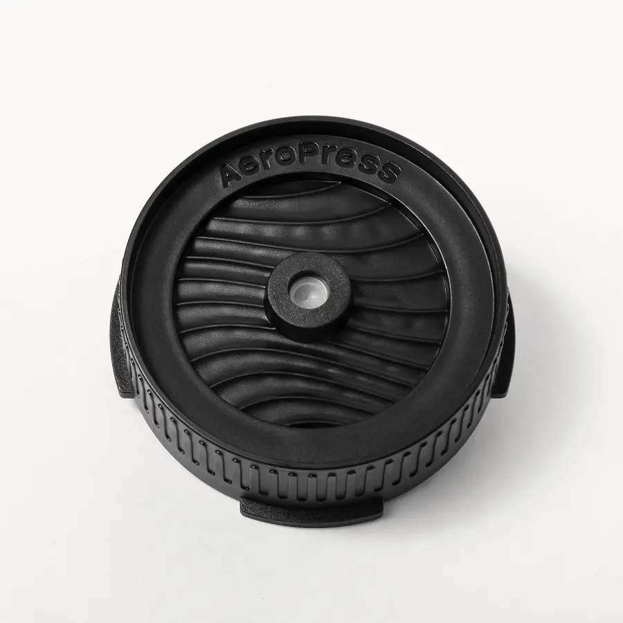 AeroPress Flow Control Filter Cap, Stops Drip for Full Control Over Grind Size & Time, Brew Classics, Espresso Style, Lattes, Cold Brew & More, Fits Standard Size AeroPress Manual Coffee Maker