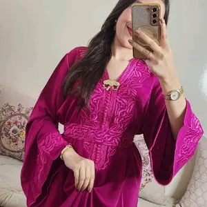 Pink Moroccan  caftan dress for women