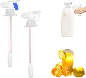 2 Pack Automatic Drink Dispenser, Hands-Free Beverage Dispenser for Fridge, Perfect for Milk, Juice, Dispenser for Home Kitchen Party Wedding Decoration Outdoor