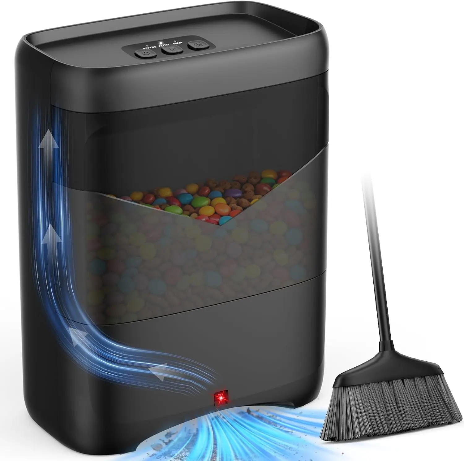Touchless Vacuum Automatic Dustpan, Bagless, 20Kpa Suction & Auto Sensors Touchless Vacuum Automatic Dustpan, Bagless, 20Kpa Suction & Auto Sensors