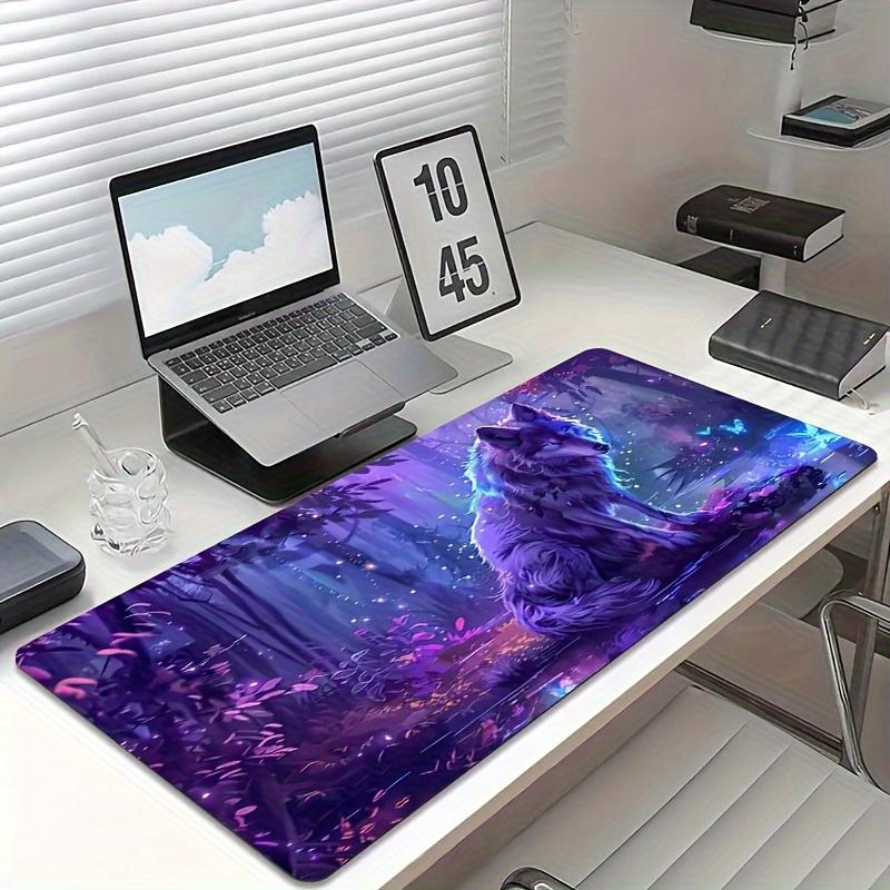 High-Quality Mouse Pad with a Non-Slip Rubber Base, Designed for Precise Control And Stability, Providing Full Keyboard Coverage with Stitched Edges, Perfect for Home, School, Office, And Gaming