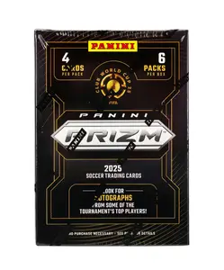 2025 Panini Prizm FIFA Club World Cup Soccer Blaster Box