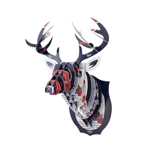 Beer Deer USA PBR Deer 3D Wall-Mount