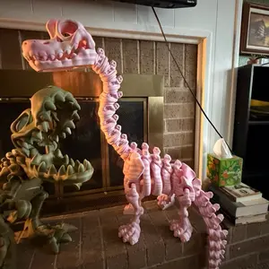 XXL Flexi Brontosaurus – Giant Articulated Dinosaur Model