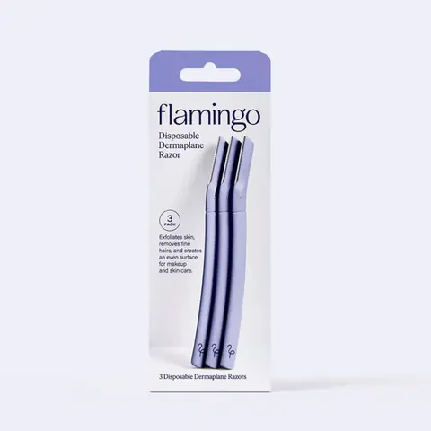 Disposable Dermaplane Razors 3 Pack - Hair Removal Precision Blade for Efficient and Convenient Use Cosmetic Body Care Peach Protective Smooth Wax