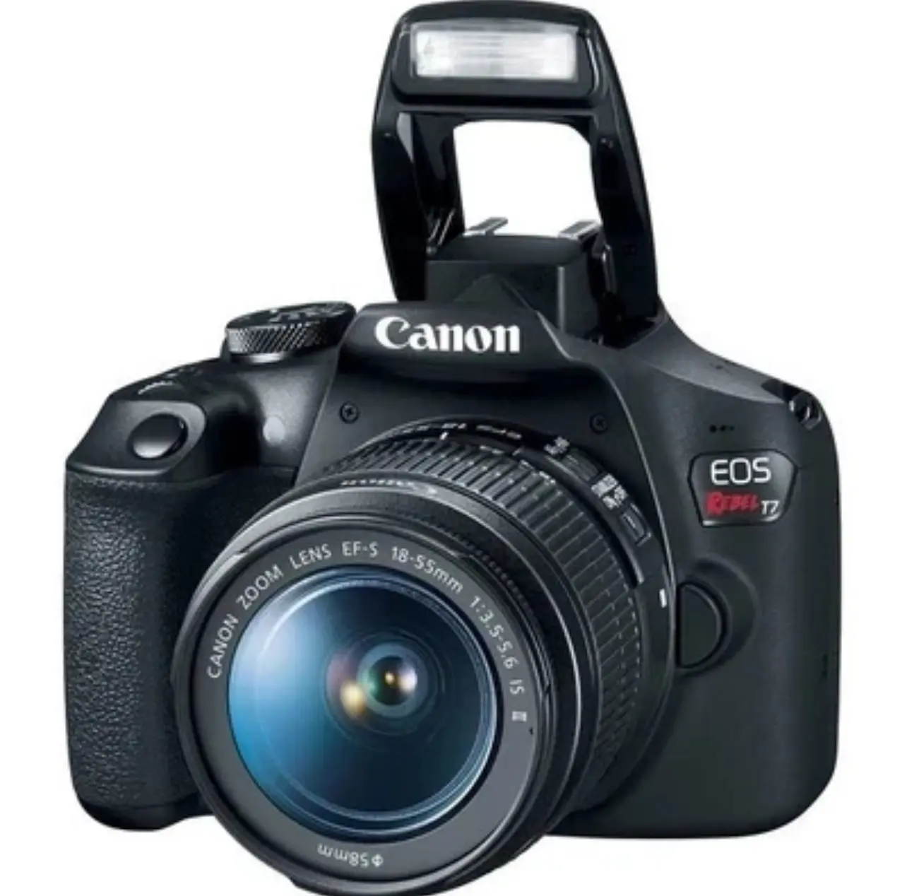 Canon EOS Rebel T7 24.1MP Digital Camera (Kit 18-55mm ES IS Lens)