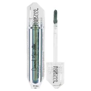 Physicians Formula Mineral Wear, Diamond Melt-allic Liquid Eyeshadow, 1711946 Golden Emerald, 0.09 fl oz (2.8 ml)