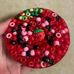 Remeltable Gel Strawberry Picky Pad - REUSEABLE PICKY PAD