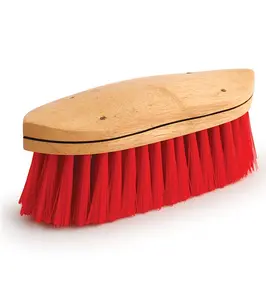 Desert Equestrian 2200 8.25 in. Big Red Grooming Brush for Equestria Legends, Horse-Safe Shedding Tools