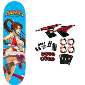 Hook Ups Skateboard Complete Ninja Warrior 8.25" x 32.25"