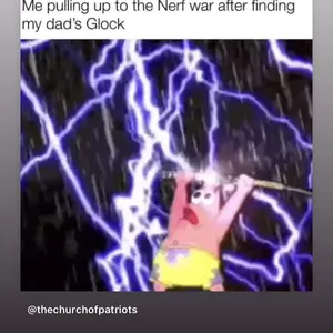 SpongeBob funny sticker meme