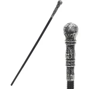 44-Inch Wizard Staff Plague Doctor Costume Cane Halloween Cane for Vampire Cosplay & Theater