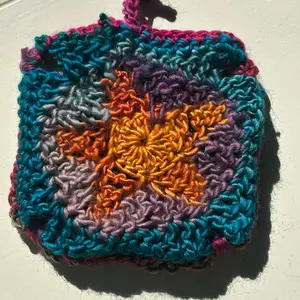 Star Pouch - Handmade Crochet Pouch