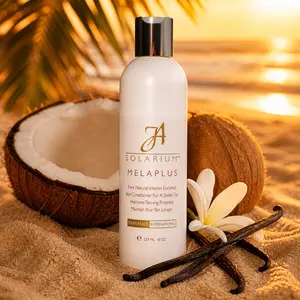 John Abaté Solarium Melaplus | Tanning Lotion | Melanin Enhancer | Tyrosine | Tingle Free | Bronzer Free | 8 oz