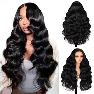 [Blend] Teslal Hair Wear It and Go Glueless Wig Pre Cut HD Lace 6X6 TPart Wig 220% Density Body Wave Adjustable Straps Pre-Plucked Wig Soft And Affordable #SummerVibes