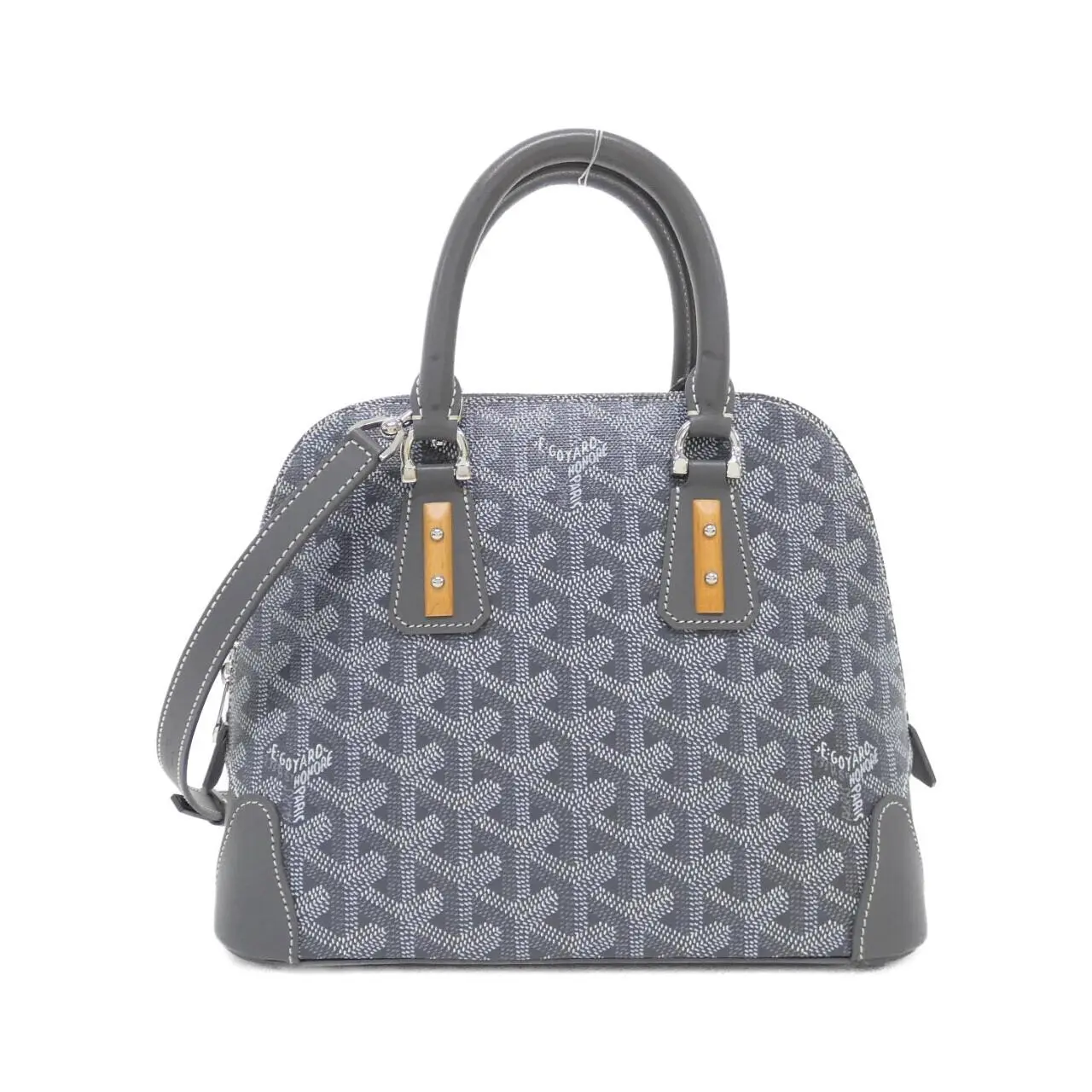 Pre-owned Goyard Canvas Shoulder Bags Vendome Mini Coated Handbag
