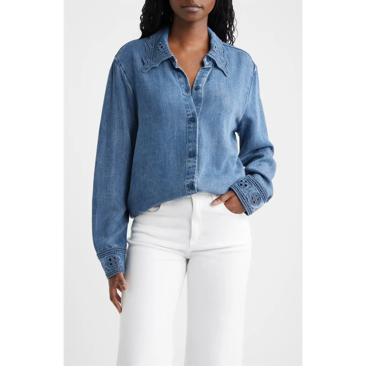Rails Bethany Shirt in Antique Blue