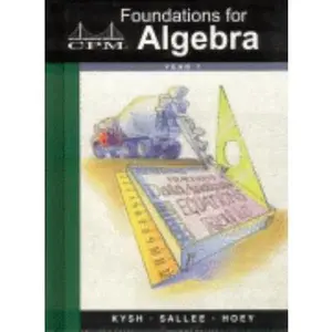 USED-Foundations for Algebra: Year 1 Version 3.0, Complete by Kyle (Hardcover)
