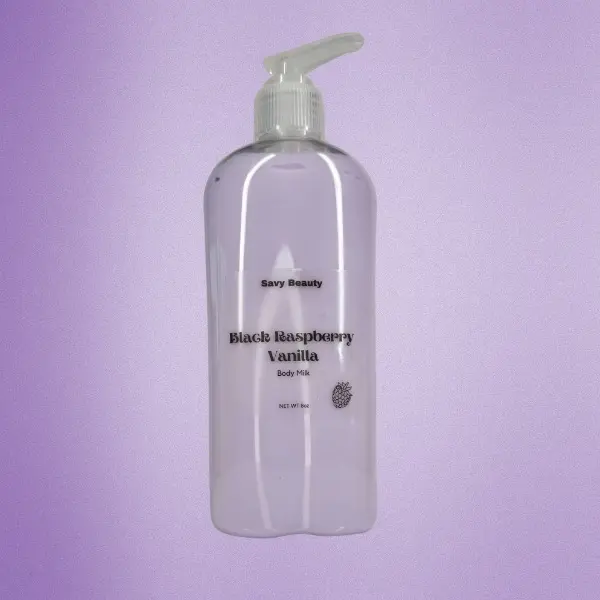 Black Raspberry Vanilla-Body Milk/ Lightweight Body Lotion Moisturizing Jojoba Sunflower